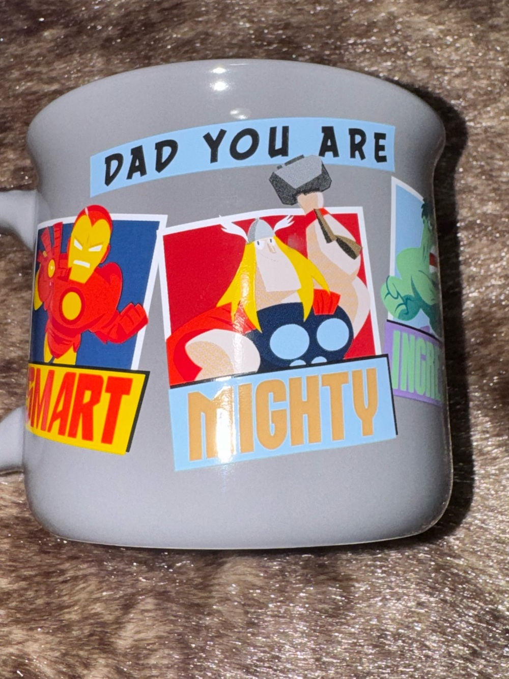 ‘Dad You Are My Hero Superhero Ceramic Coffee Mug